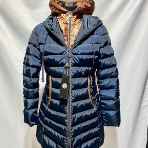 NEW Duck Down Flash Geo Super Warm Winter Coat & Puffer Jacket Plus Size